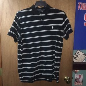 Polo by Ralph Lauren Black with white stripes